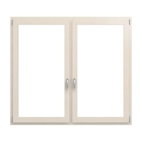 Aluminium Fenster MB-86 SI in Cremeweiß (RAL-9001)