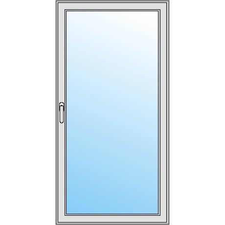 Balkontür Technische Zeichnung