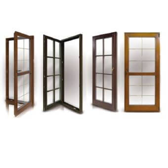 Sprossentüren Balkon Holztür DRUTEX SOFTLINE