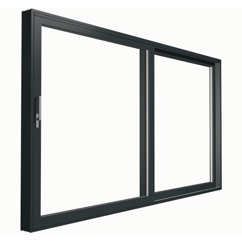 Geschlossene HS Tür Drutex MB-77-HI aus Aluminium