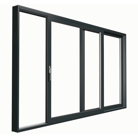 Aluminium Hebe-Schiebe-Tür in Anthrazit