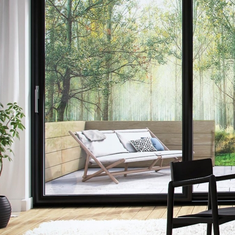 Kunststoff Hebeschiebetür 2m