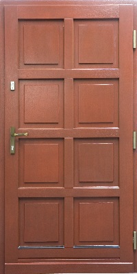 DRUTEX Holz-Haustür Darmstadt