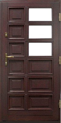 DRUTEX Holz-Haustür Heidelberg