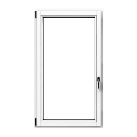 1 flg. Dreh-Kipp Holzfenster Weiß Lasur