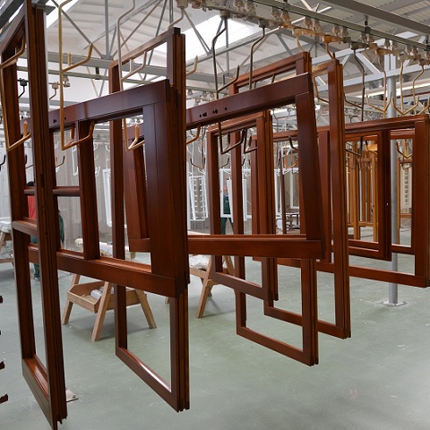 Houten kozijn productie