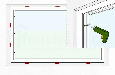 Kozijn demontage: schroeven losdraaien