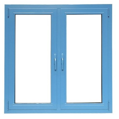 Alufenster Hellblau