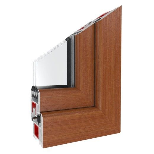 Fenster Iglo Energy Streifen Douglasie