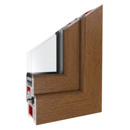 Fenster Iglo Energy Golden Oak