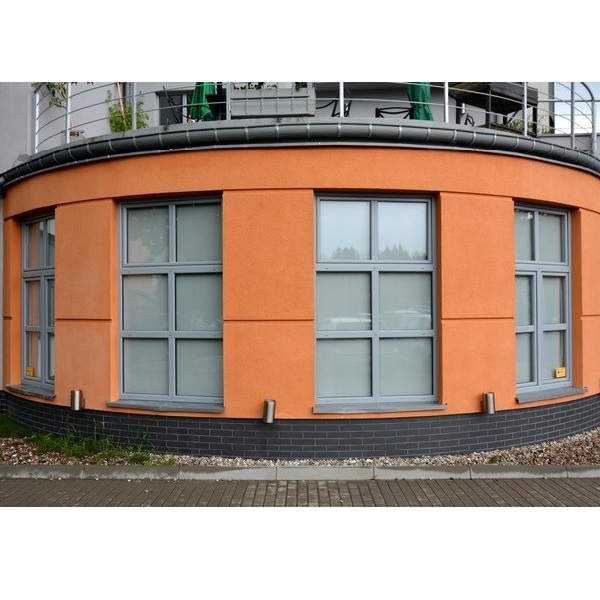 Oberlichtfenster Grau mit Sprossen