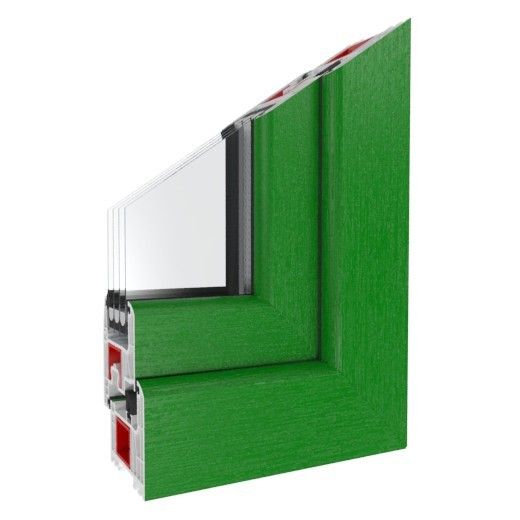 Fenster Iglo Energy Smaragdgrün