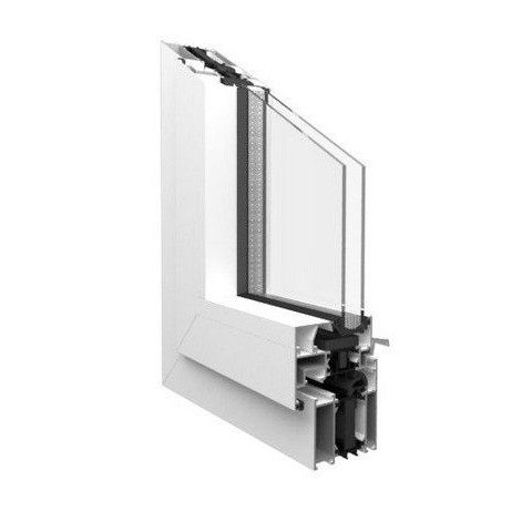 Fensterprofil MB-70hi Weiß