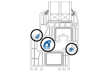 Fenster mit drei Dichtungsebenen von Iglo Energy
