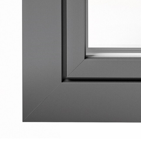 Kunststof kozijnen Aluplast IDEAL Neo MD-FS Design - Kozijnen met buiten vlakliggende vleugel