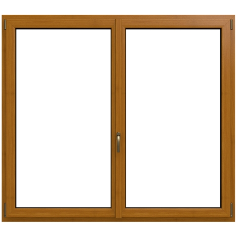 2 flg. Stulpfenster Bergkiefer Iglo Light