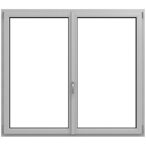 2 flg. Stulpfenster Silber D Iglo Light