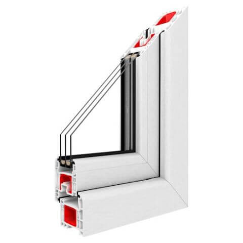 Kunststof kozijnen Profil Iglo Premier Wit