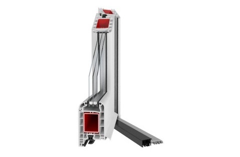 Kunststofftürprofil Drutex Iglo 5