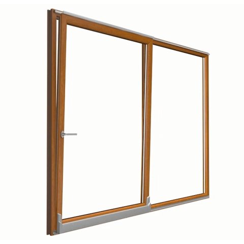 Gekippte PSK Tür in Golden Oak