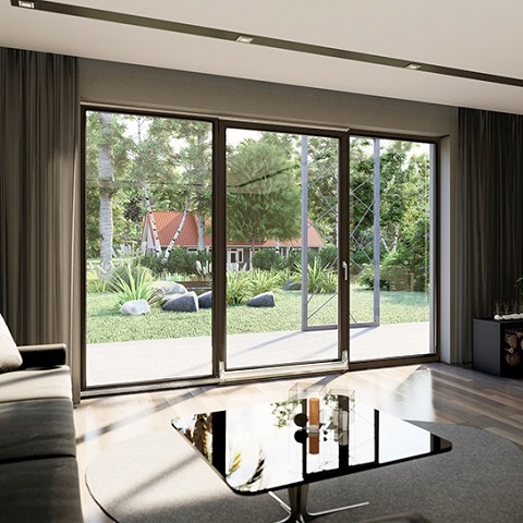 3-delige kiepschuifpui