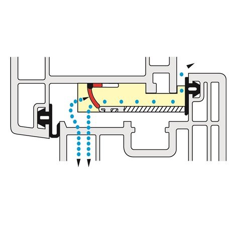 REGEL-air Fenster Lüfter geschlossen