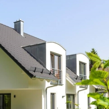 Dubbelvleugelig dakkapel kozijn met balustrade