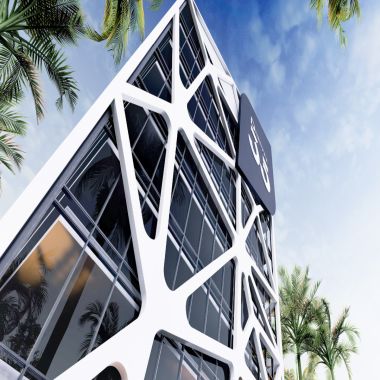 Futuristische Architektur