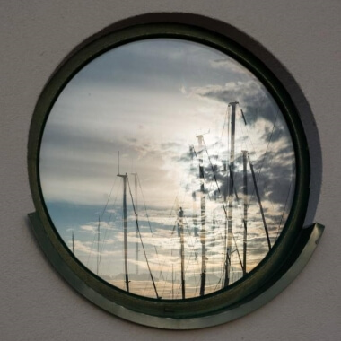 Rond kozijn patrijspoort vaststaand