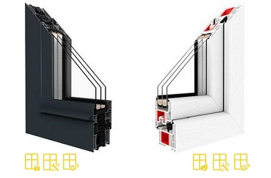 Vergelijking van de voordelen van aluminium kozijnen en kunststof kozijnen