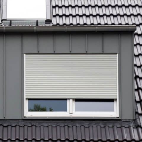 Dakkapel kozijnen met rolluiken