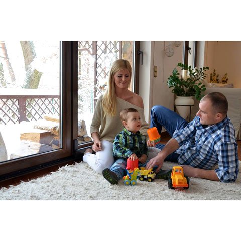 Kunststoff Schiebetür Iglo Energy