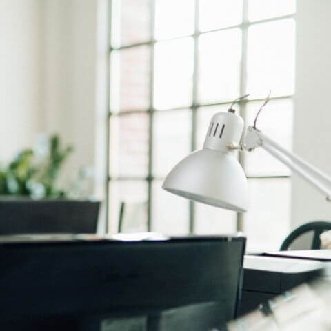 Bürofenster im Industriestil