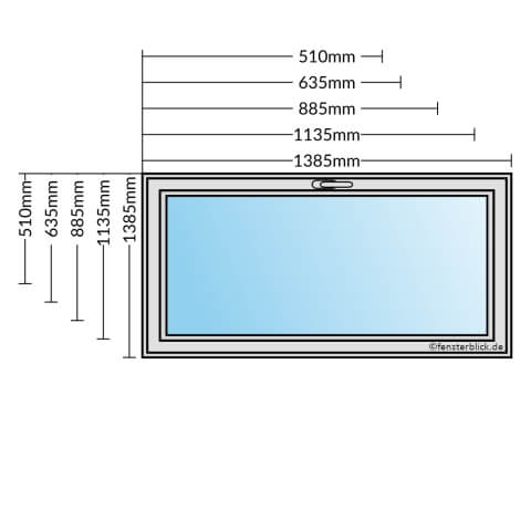 Kelderraam afmetingen op kiepstand – technische details