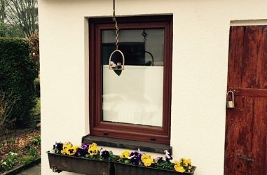 Ramen met buitenvensterbank