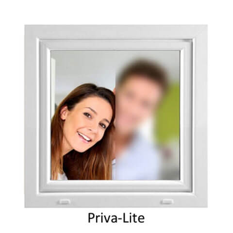 Fenster mit schaltbarem Glas Priva Lite