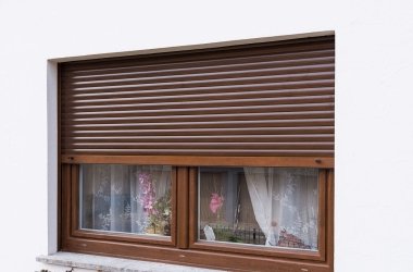 Verputzter Rollladenkasten mit Putzträger