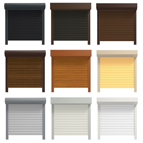 Kleurkeuze voor voorbouwrolluiken in de configurator