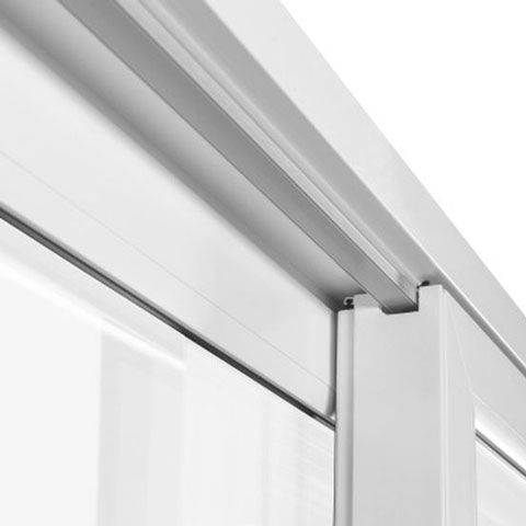 Kunststoff Hebe-Schiebetür - Oberschiene