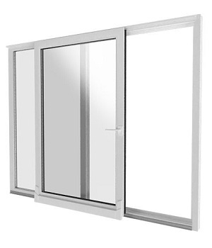 Kunststoff PSK-Tür in Weiß