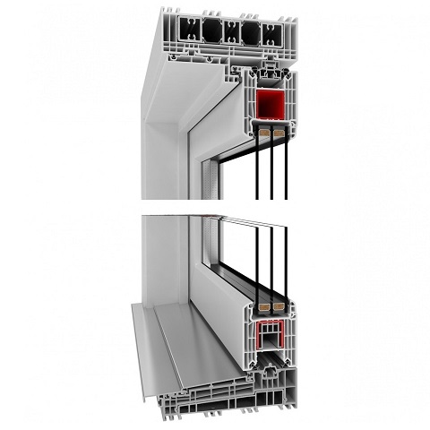 Kunststoff Hebeschiebetür Drutex Iglo HS