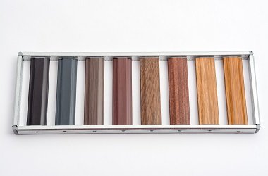 Innenliegende Sprossen 26mm in Holzdekoren