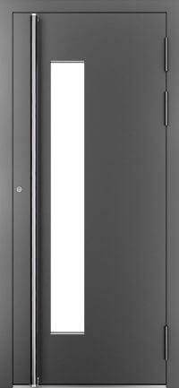 DRUTEX Alu Haustür Florida 1 (L) in Anthrazit