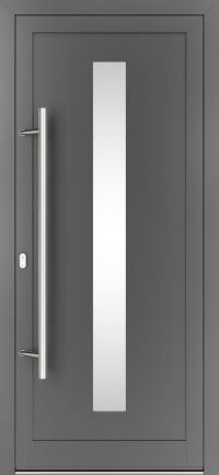 DRUTEX Alu Haustür Texas C (Inox) in Anthrazit