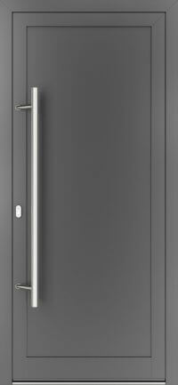 DRUTEX Alu Haustür Washington Zero in Anthrazit