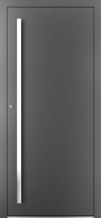 DRUTEX Alu Haustür Washington Zero in Anthrazit