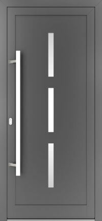 DRUTEX Alu Haustür Arizona 2 in Anthrazit