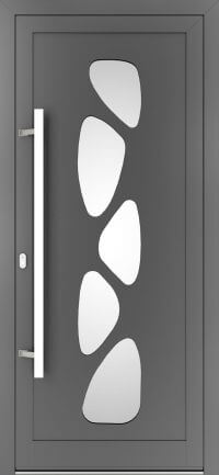 DRUTEX Alu Haustür Pennsylvania 4 in Anthrazit