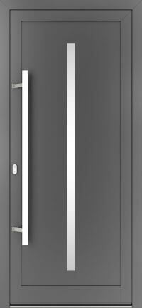 DRUTEX Alu Haustür New York 1 C in Anthrazit