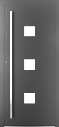 DRUTEX Alu Haustür Alaska 1 in Anthrazit